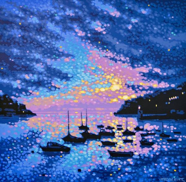- Acrylic on Canvas, Painting by Gordon Hunt, measuring 60 x 60 cm (H x W) £720